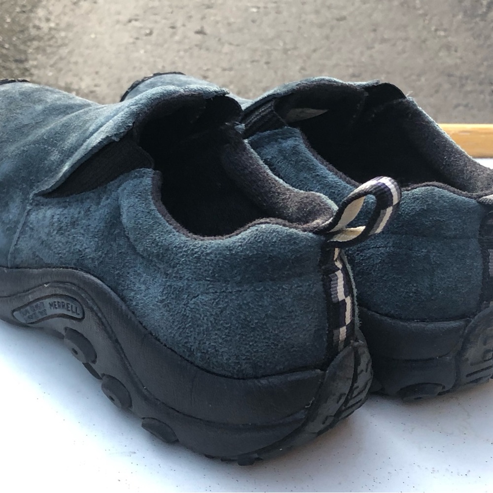 Merrell Work J64692 Women's Blue Jungle Moc Nubuck Work Shoes Size 37/6.5 - Picture 7 of 9